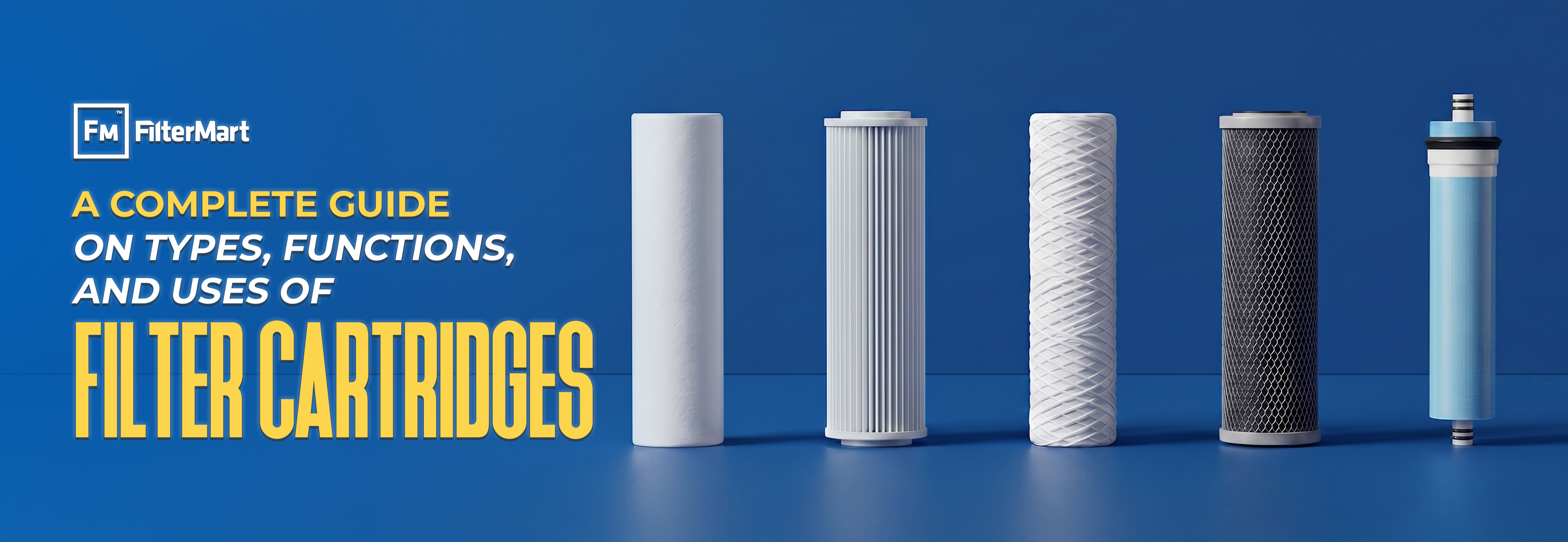 Filter Cartridge Types, Functions & Uses Guide | FilterMart